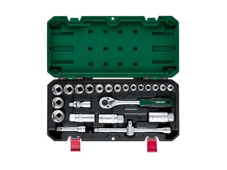 Set de douilles et d’embouts, 24 pièces